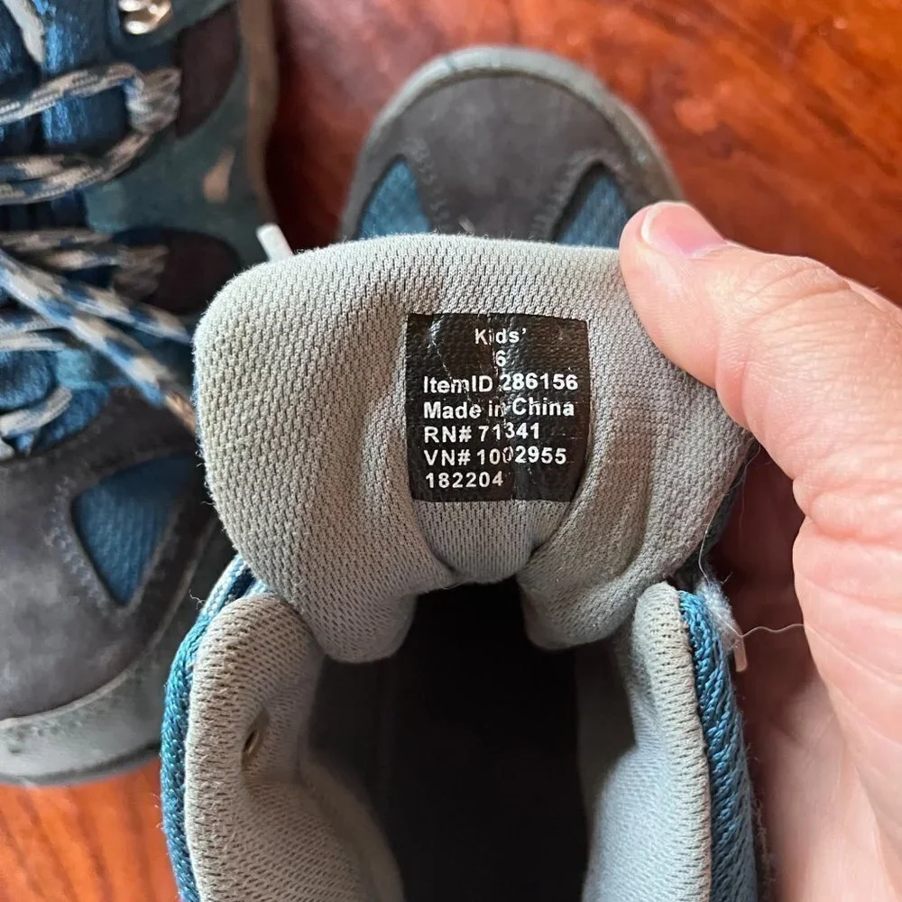 L.‎ L. Bean Youth Hiking Boots- Size 6